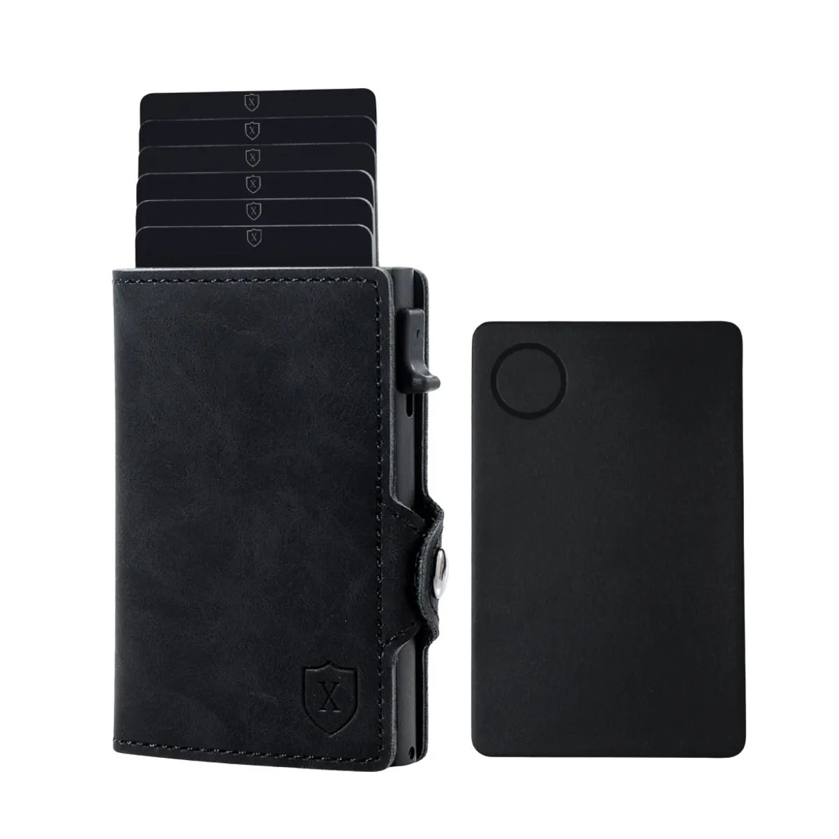 XCLUSIVE - Pack Billetera Tarjetero con Localizador