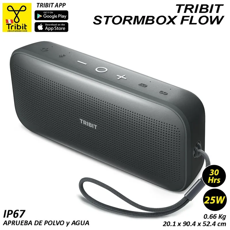 TRIBIT - Tribit StormBox Flow 25W reales - Altavoz