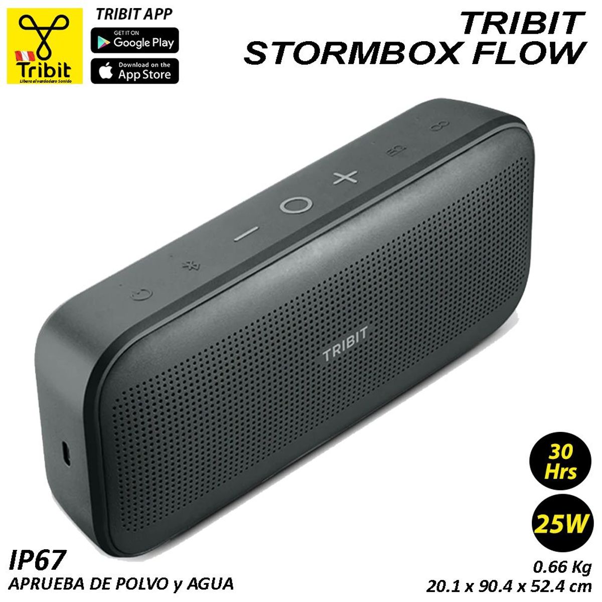 TRIBIT - Tribit StormBox Flow 25W reales - Altavoz
