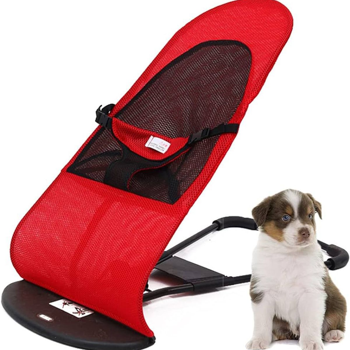 GENERICO - Cama mecedora para mascotas - rojo