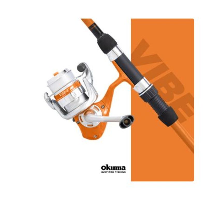 OKUMA - caña de pescar vibe okuma naranja