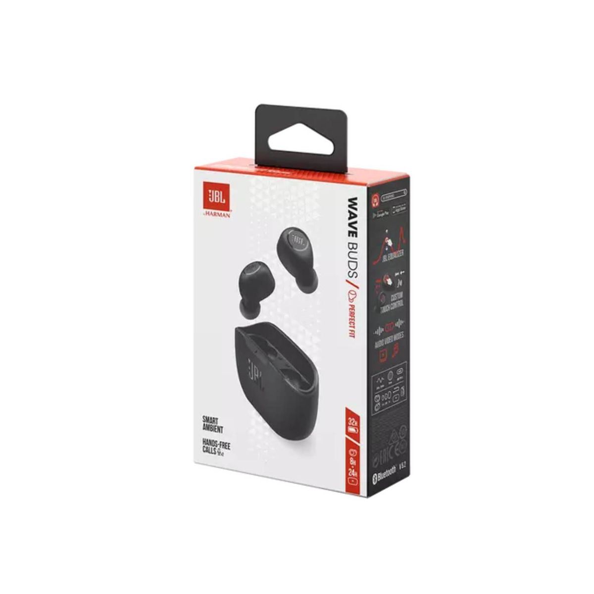 JBL - AUDÍFONOS JBL VIBE BUDS NEGRO