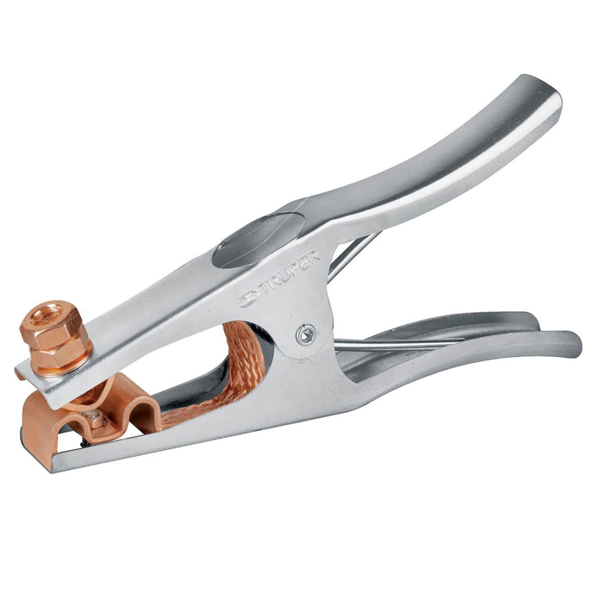 TRUPER - Pinza tierra de 300 A, Truper. Para maquina de soldar