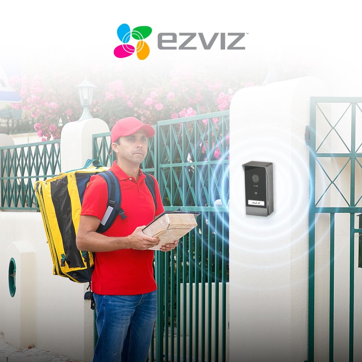 EZVIZ - Videoportero doméstico inteligente HP7 2K - Ezviz