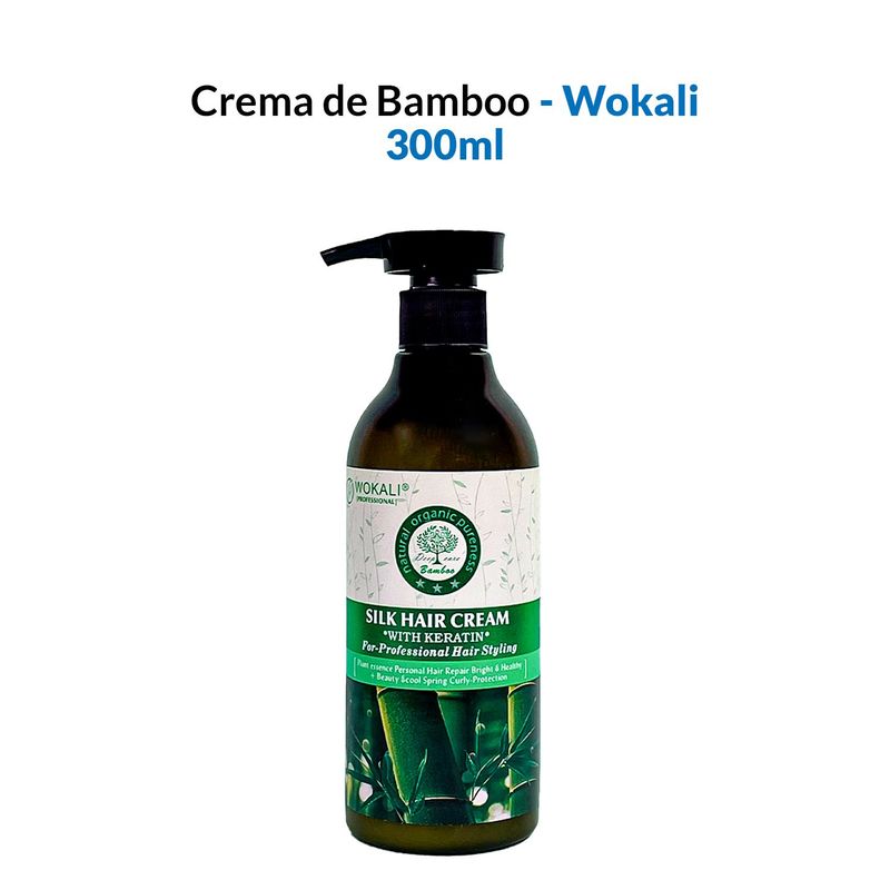 WOKALI - Crema de Bamboo 300ml - Wokali