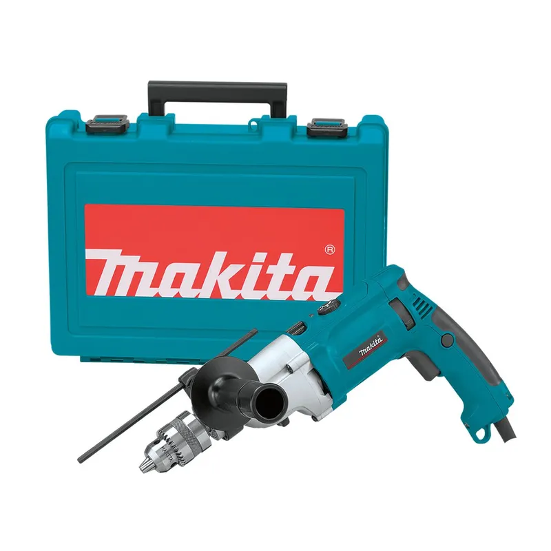 MAKITA - Makita Taladro Percutor 1/2 1010w 2 Vel. + Maletin Hp2070f