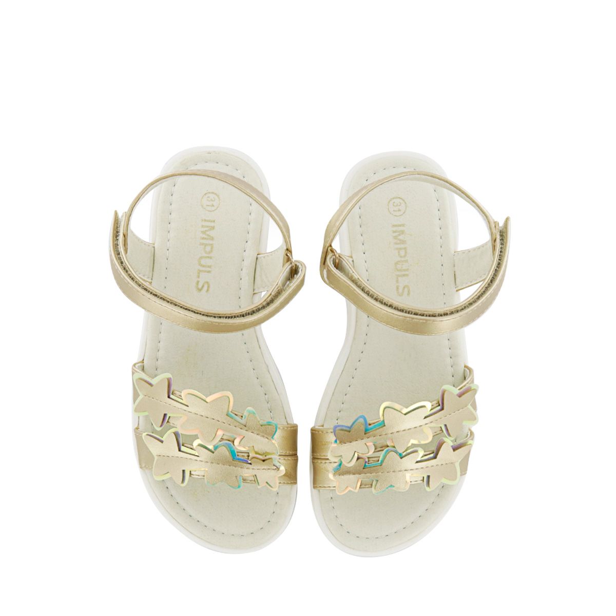 IMPULS - Sandalias Niña Impuls Cielo06 Oro