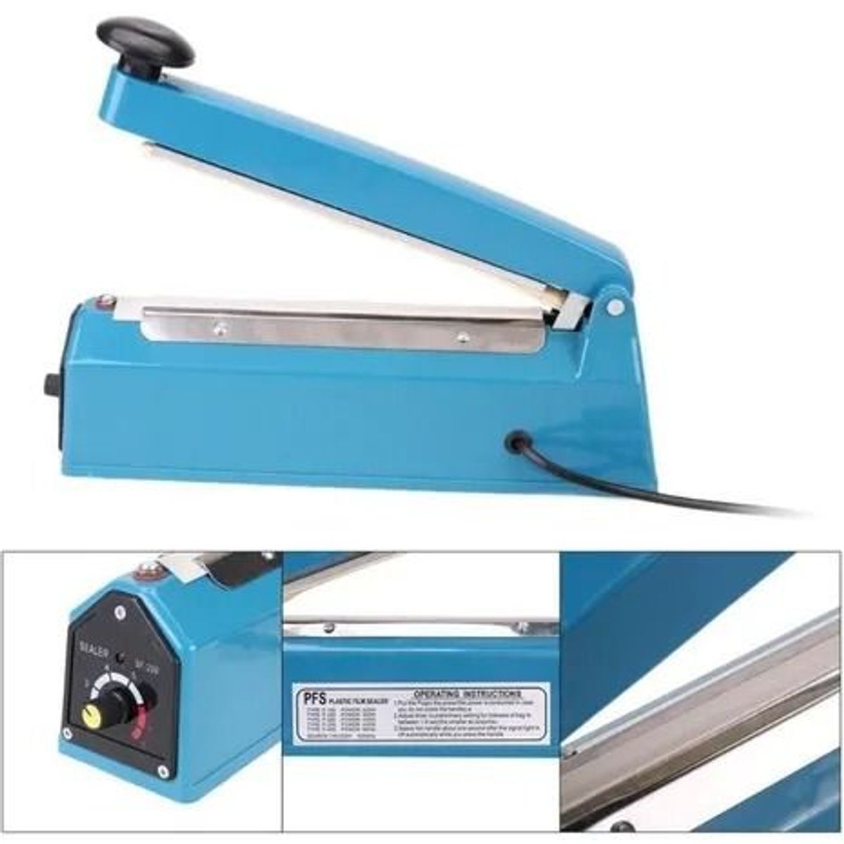 GENERICO - Selladora De Bolsas 20cm Con Repuesto