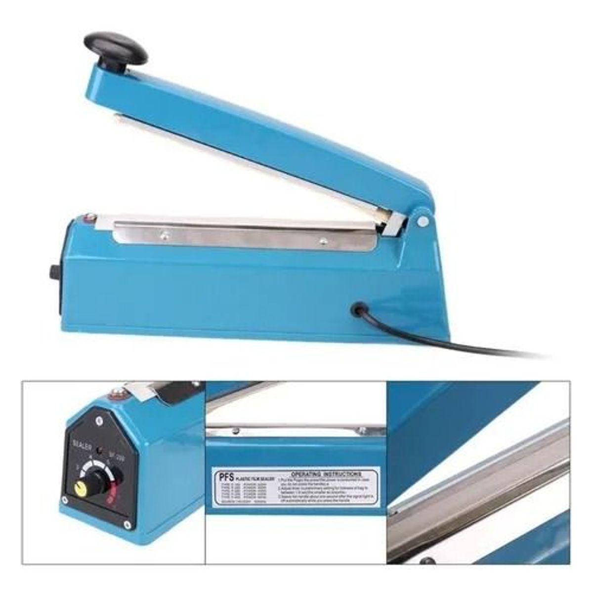 GENERICO - Selladora De Bolsas 20cm Con Repuesto