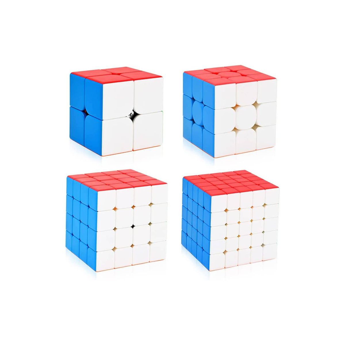 MOYU - Set De Cubos Mágicos MOYU de 4 piezas