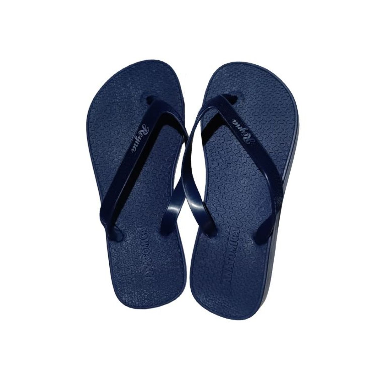 GENERICO - Sandalias  Anatomica Azul Marino Plantilla De Goma Horma Grande