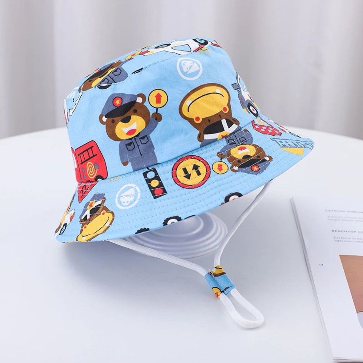 KAST PE - Sombrero Bucket hat City 52cm Gorro para niños de 2 a 5 años