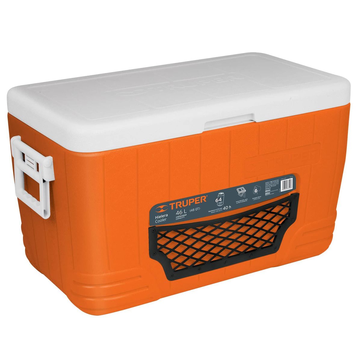 TRUPER - Hielera Cooler de 46 Litros Truper