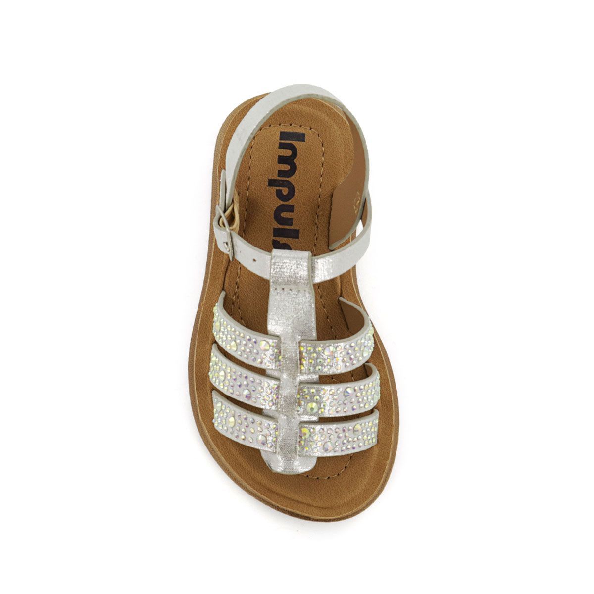 IMPULS - Sandalias Niña Impuls Kimi03 Plata