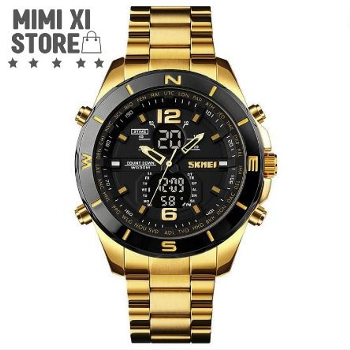 GENERICO - RELOJ  SKMEI ELEGANTE Y CLASICO HOMBRE TENDENCIA