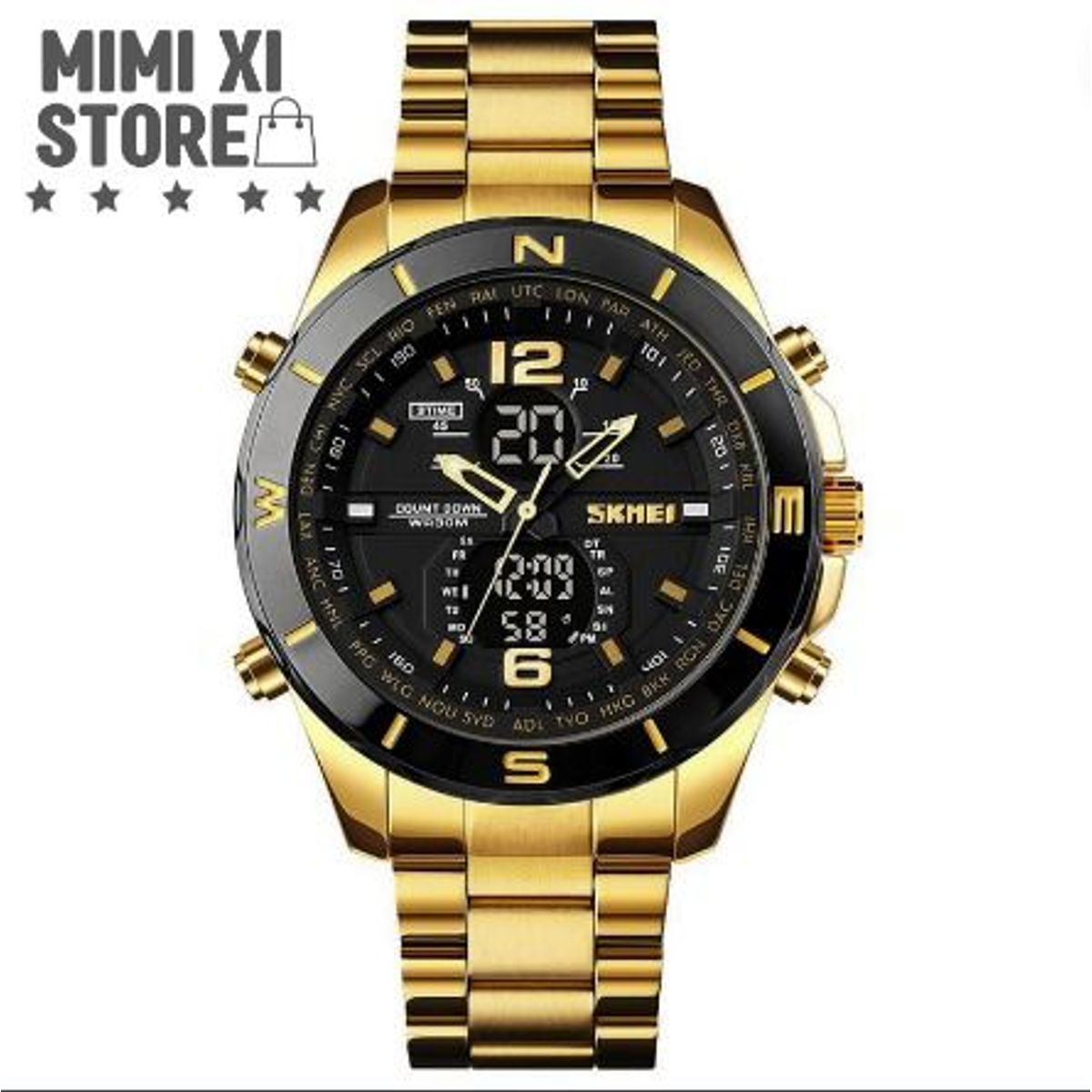 GENERICO - RELOJ  SKMEI ELEGANTE Y CLASICO HOMBRE TENDENCIA