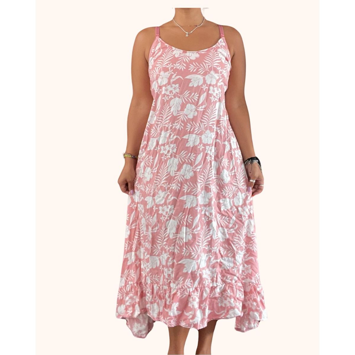 GENERICO - Vestidos Maternal Tiritas Broche Lactancia BCxy Verano 2024