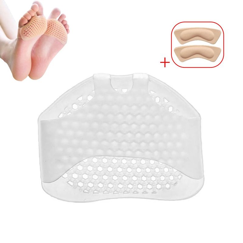 TODO FIT - Almohadillas Frontal de metatarso transpirables gel para aliviar el dolor de pies