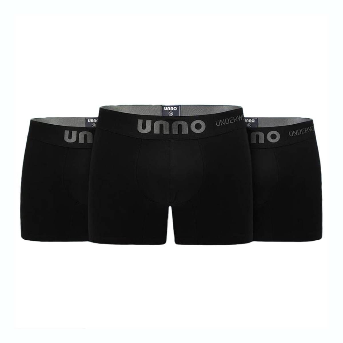 RYBIU IMPORT - PACK 3 Bóxer UNNO para Hombre