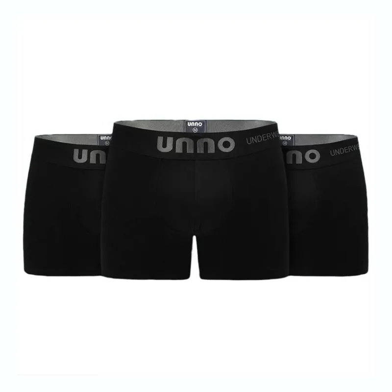 RYBIU IMPORT - PACK 3 Bóxer UNNO para Hombre