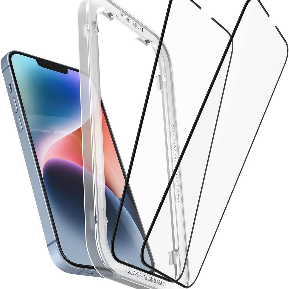 SPIGEN - Protector Pantalla Spigen iPhone 14 Plus/ 13 Pro Max + Kit Instalacion