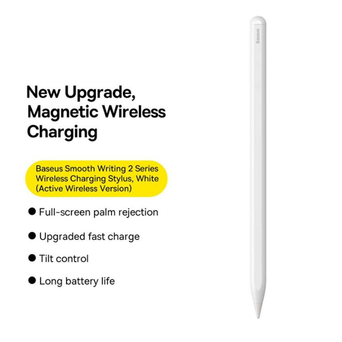 BASEUS - Baseus Active Pencil Carga Magnetica Para Apple iPad Pro Air Mini