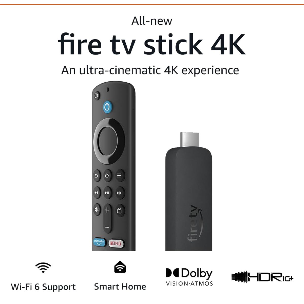 AMAZON - Amazon Stick Tv 4k - ultima generacion - wifi6 - juegos