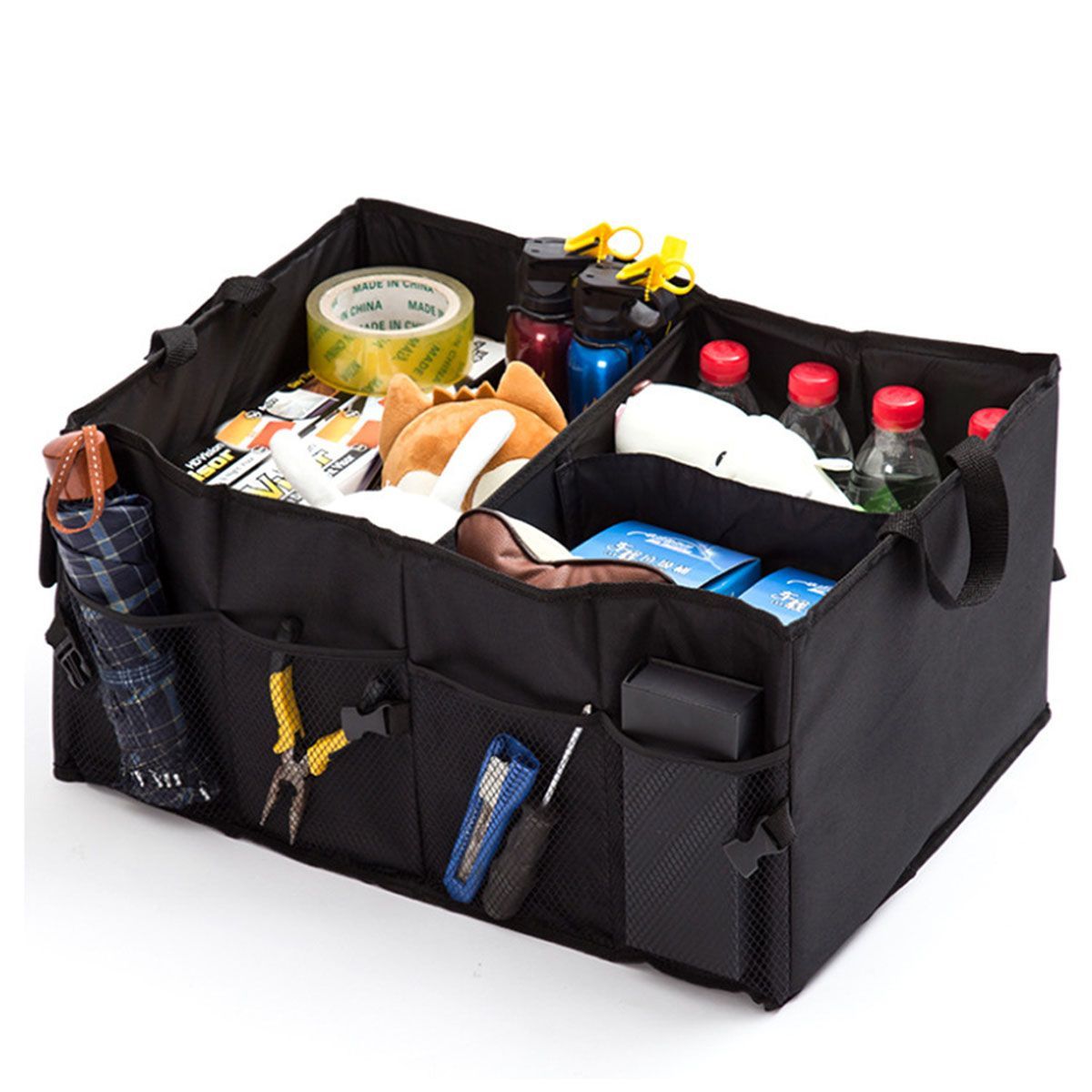 BAALATHKKO5 - Bolsa Organizador Auto Portátil Plegable Para Maletero