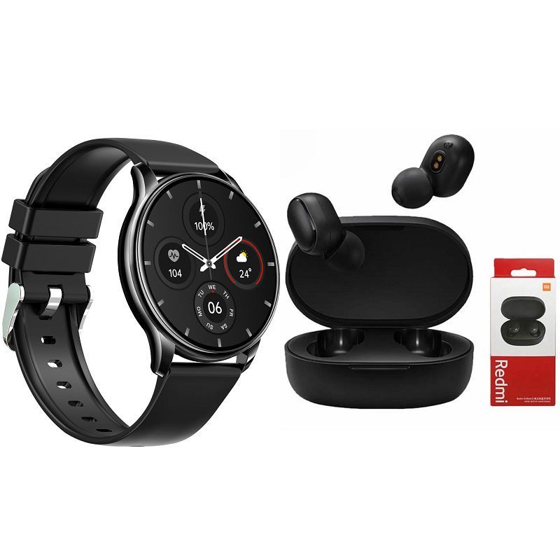 XIAOMI - Y23 Smartwatch+Audífonos Auriculares Bluetooth XIAOMI Redmi AirDots2