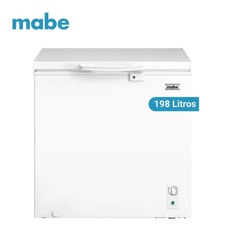 MABE - Congeladora Horizontal 198 L Netos Mabe CHM200PB3 - Blanco