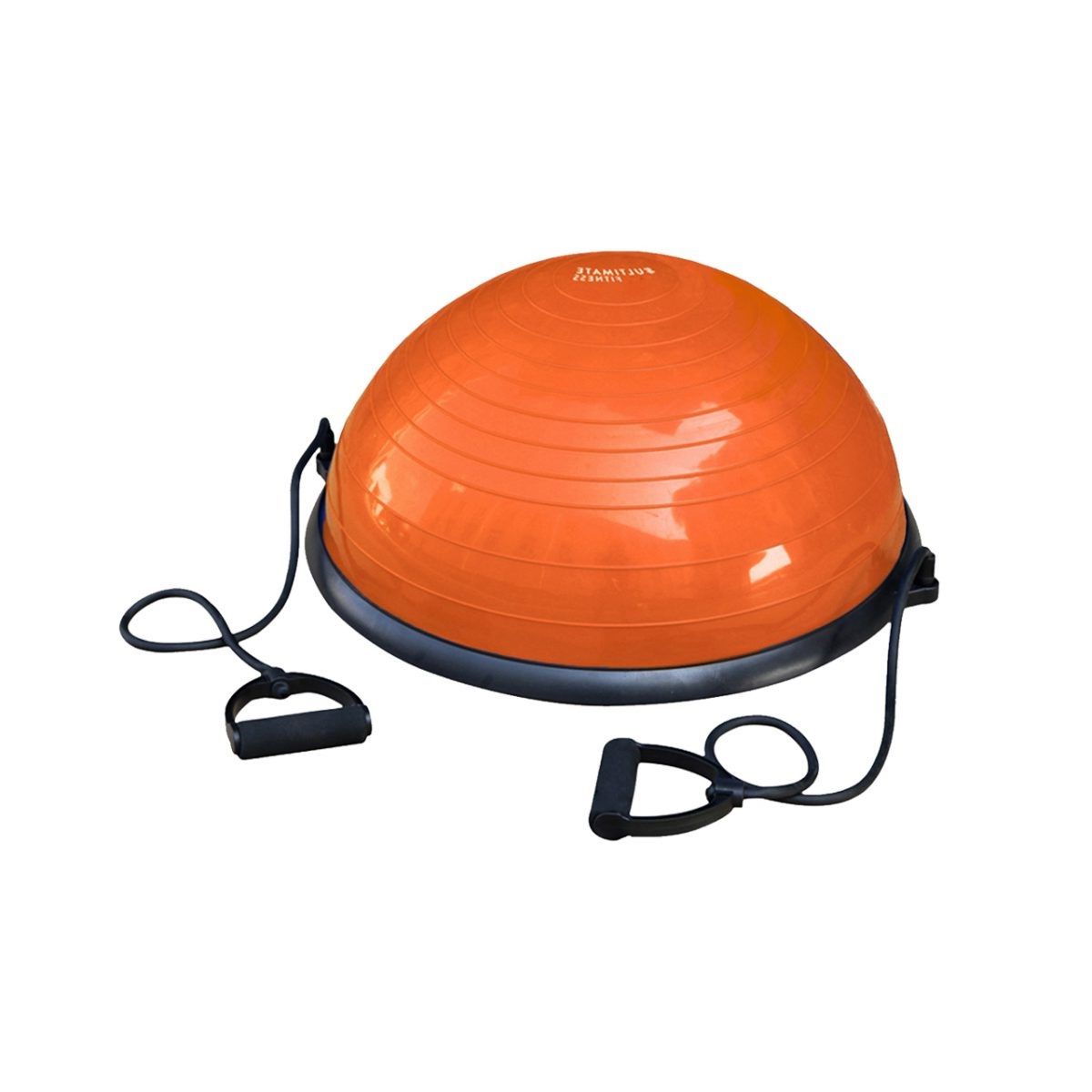 ULTIMATE FITNESS - Bosu Balance Ball con Manillas Naranjo