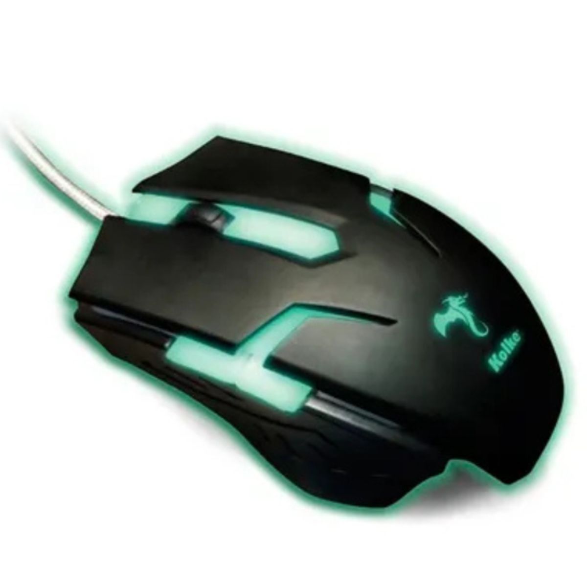 KOLKE - MOUSE GAMER TITANIUM CON BASE METALICA KMG-503 KOLKE DRAGON SERIES