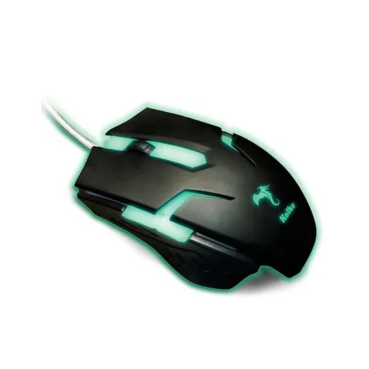 KOLKE - MOUSE GAMER TITANIUM CON BASE METALICA KMG-503 KOLKE DRAGON SERIES