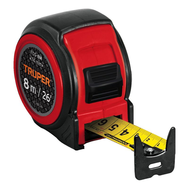 TRUPER - Wincha Compacta 8 Metros X 25 Mm Truper 12774
