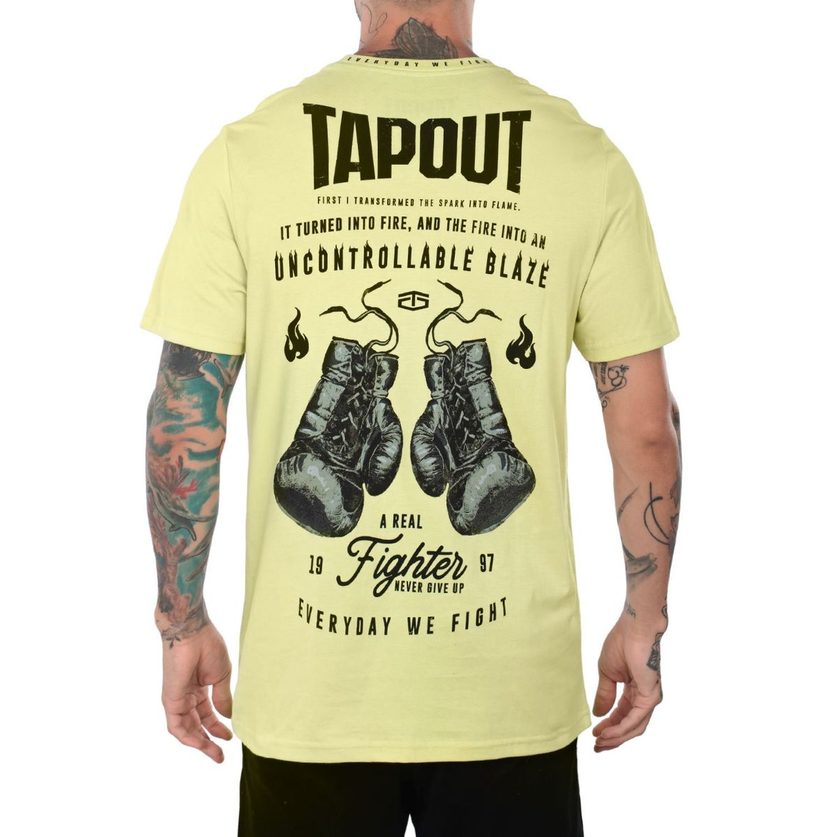 TAPOUT - Polo Manga Corta Hombre Tapout Emblema
