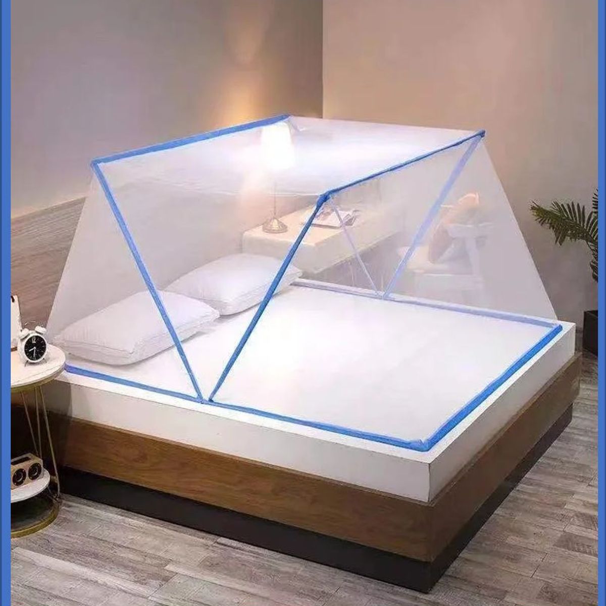 GENERICO - Mosquitero plegable color azul