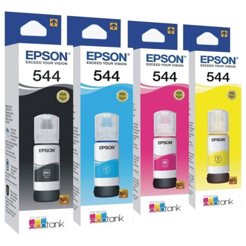 EPSON - TINTA EPSON 544 PACK 4 COLORES
