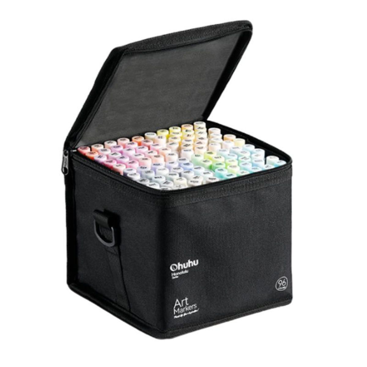 OHUHU - Ohuhu Honolulu. Set de 96 marcadores de alcohol tonos pastel