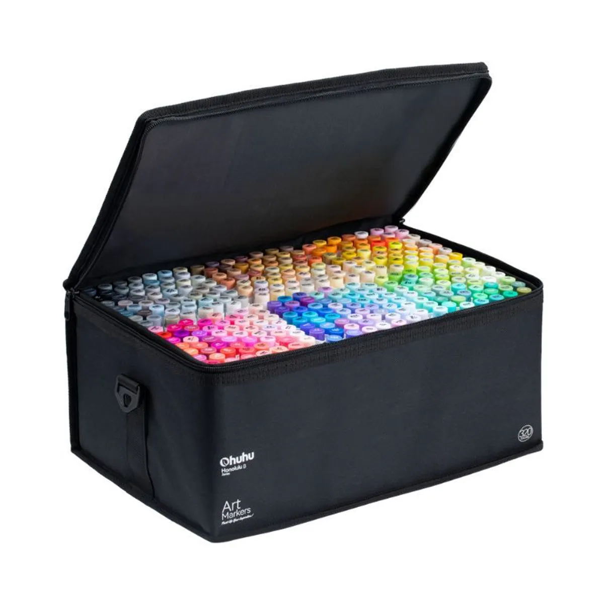 OHUHU - Ohuhu Honolulu. Set de 320 marcadores de alcohol