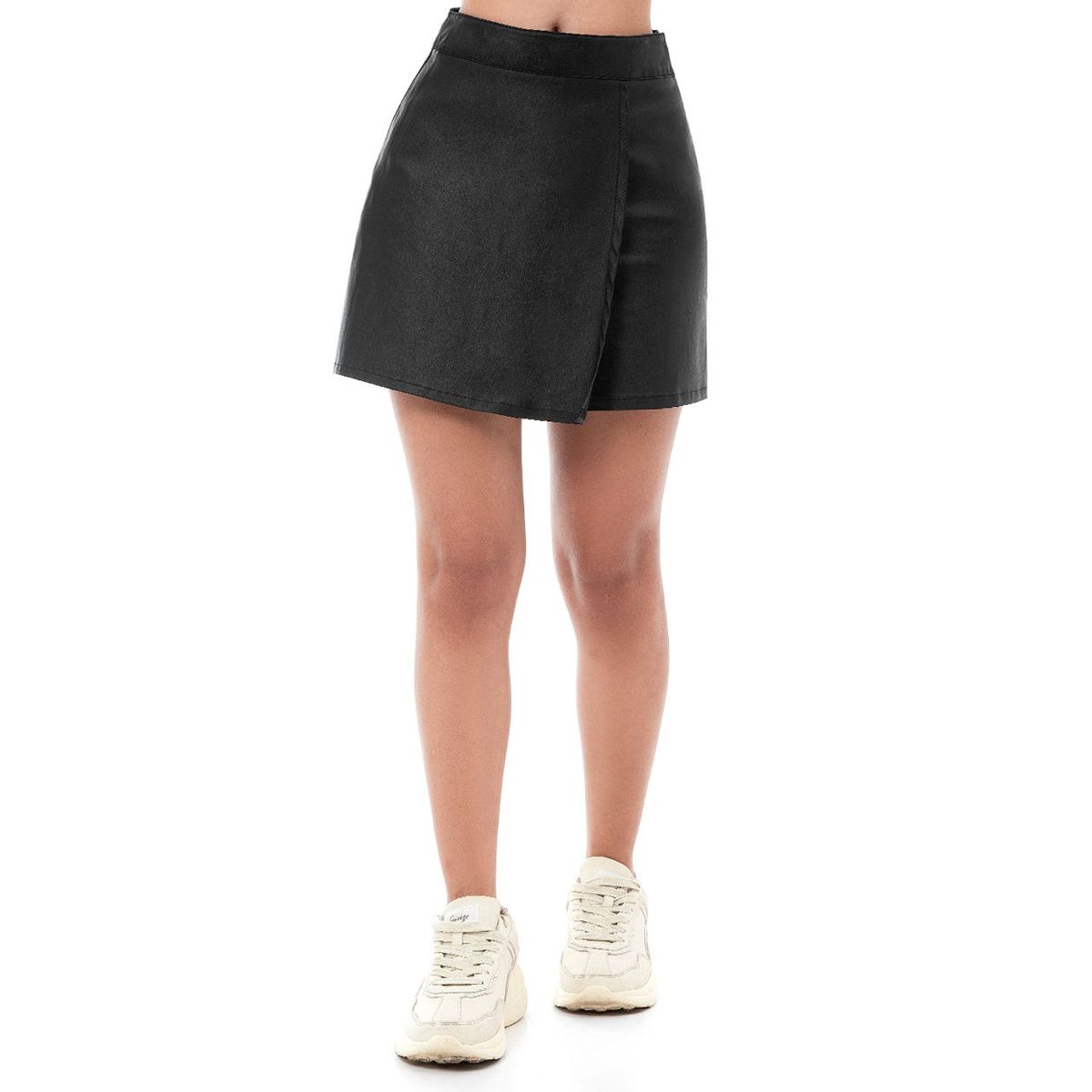 SQUEEZE - Mini Shor Cuerina Mujer Zeina