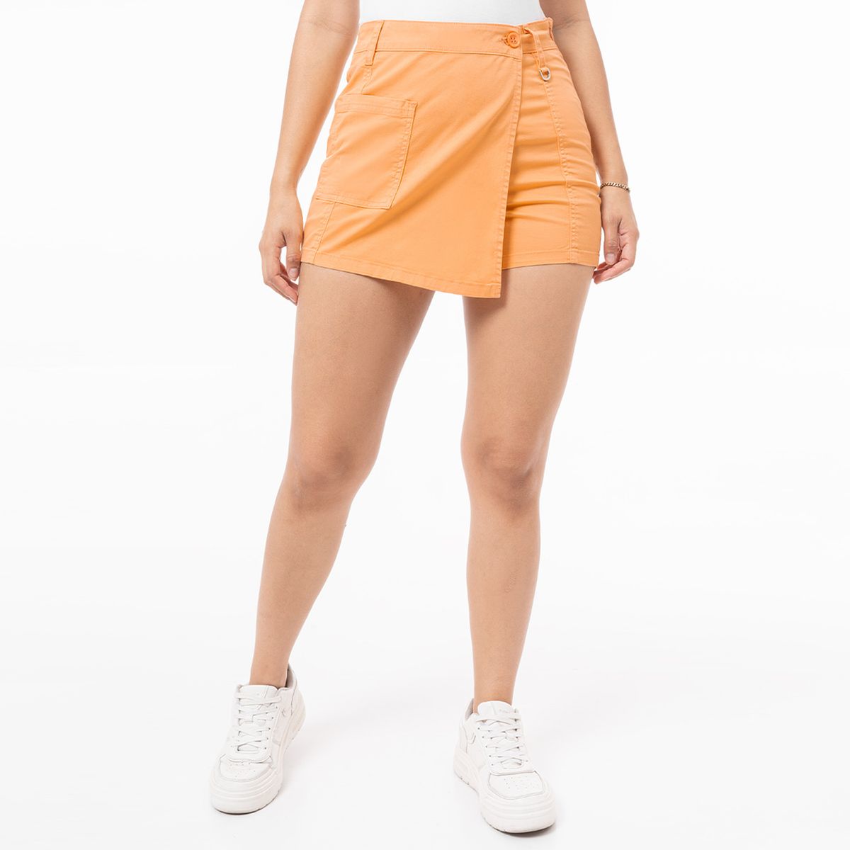 GOCCOS - Mini Shor Drill Stretch Mujer Attisa