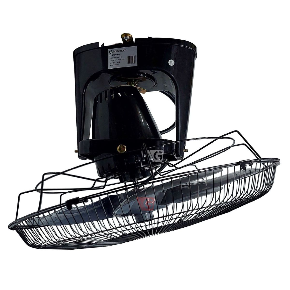 IMACO - Ventilador de Techo Orbital 360° OCF7919 Negro