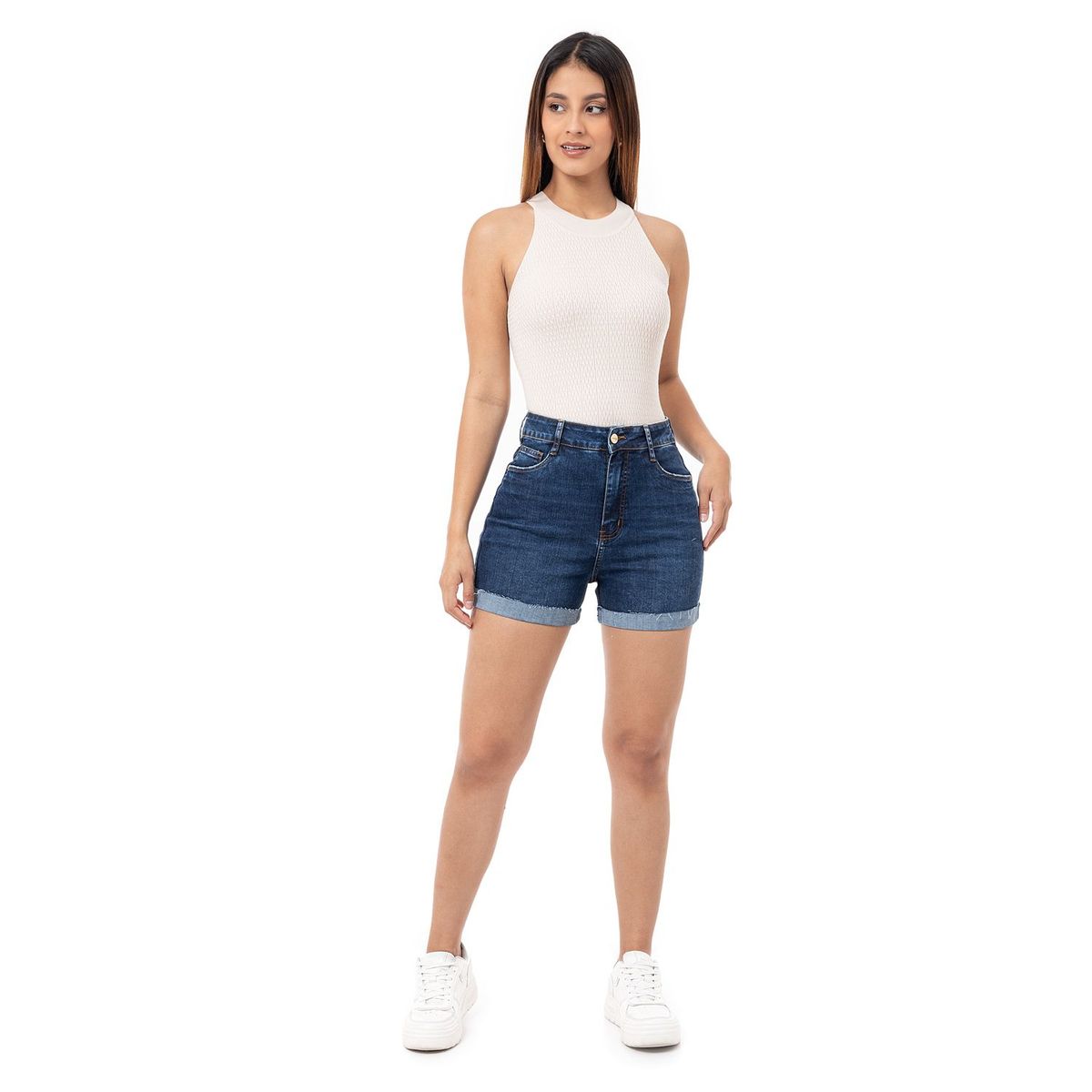 PIONIER - Short Drill Stretch Mujer Lita