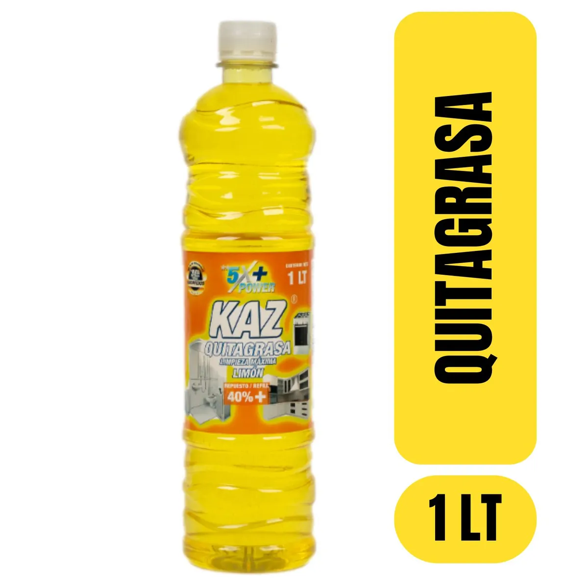 GENERICO - QUITAGRASA KAZ 1 LTS