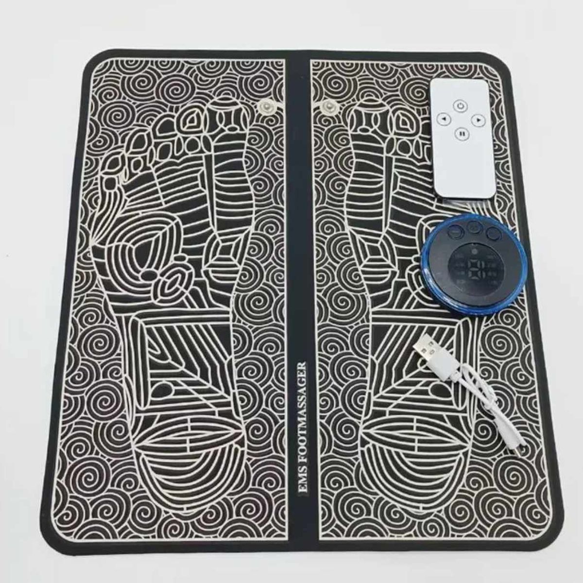 GENERICO - Masajeador de Pies Muscular de Electrodos PRO con Control Recargable