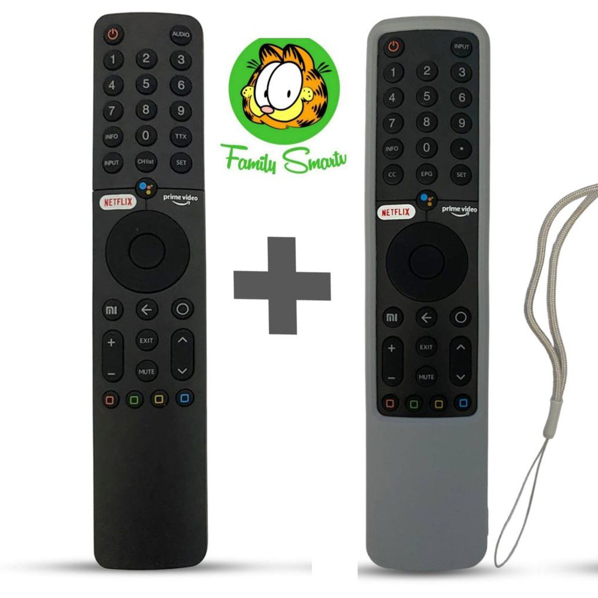 UNIVERSAL - Control remoto Para Xiaomi MI TV Modelo XMRM-19  Funda Plomo