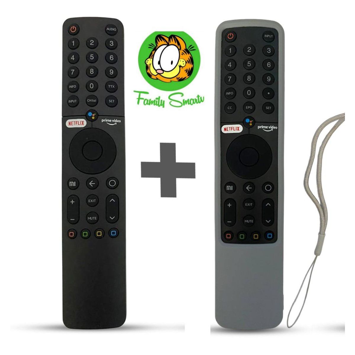 UNIVERSAL - Control remoto Para Xiaomi MI TV Modelo XMRM-19  Funda Plomo