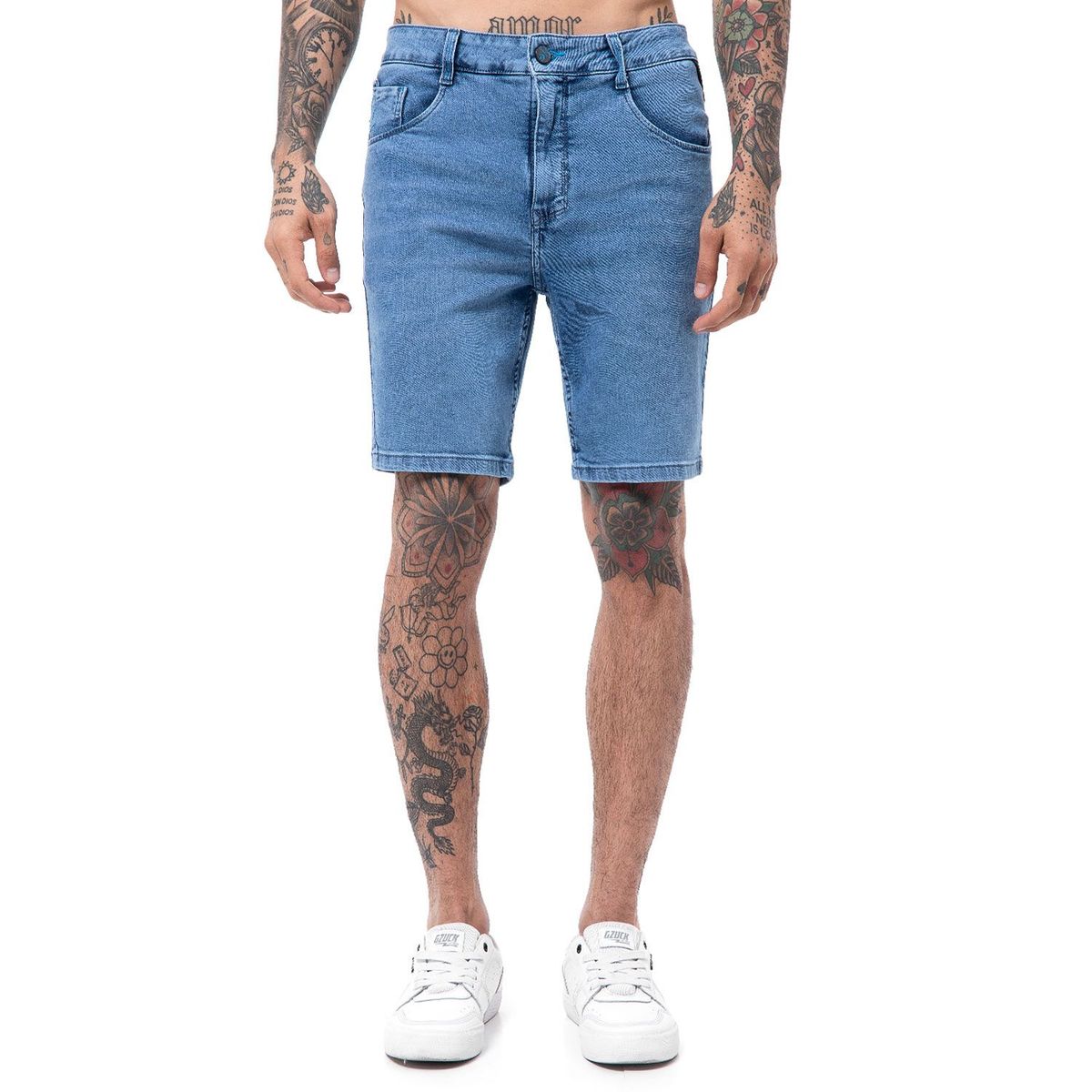 GZUCK - Short Denim Stretch Hombre Izher