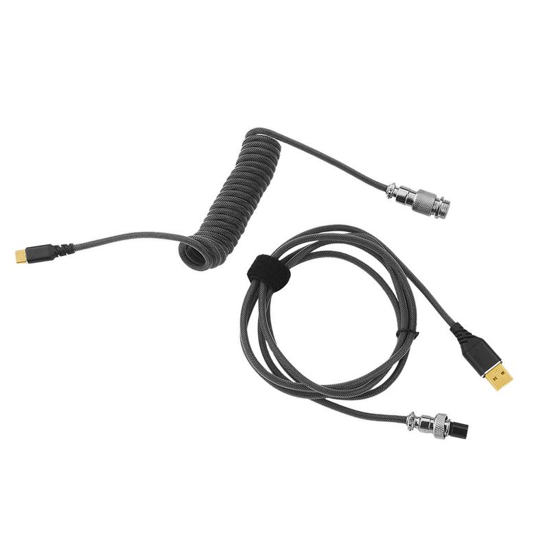 REDRAGON - Cable Redragon Coiled A115B BLACK