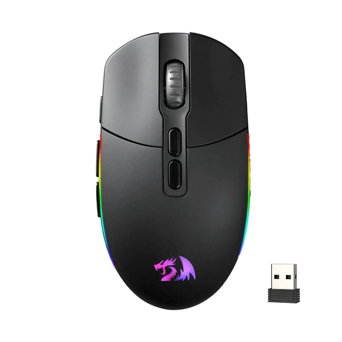 REDRAGON - Mouse Redragon INVADER PRO M719RGB Wireless BLACK